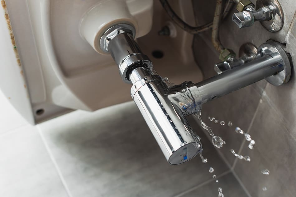 Toilet and supply line leaks